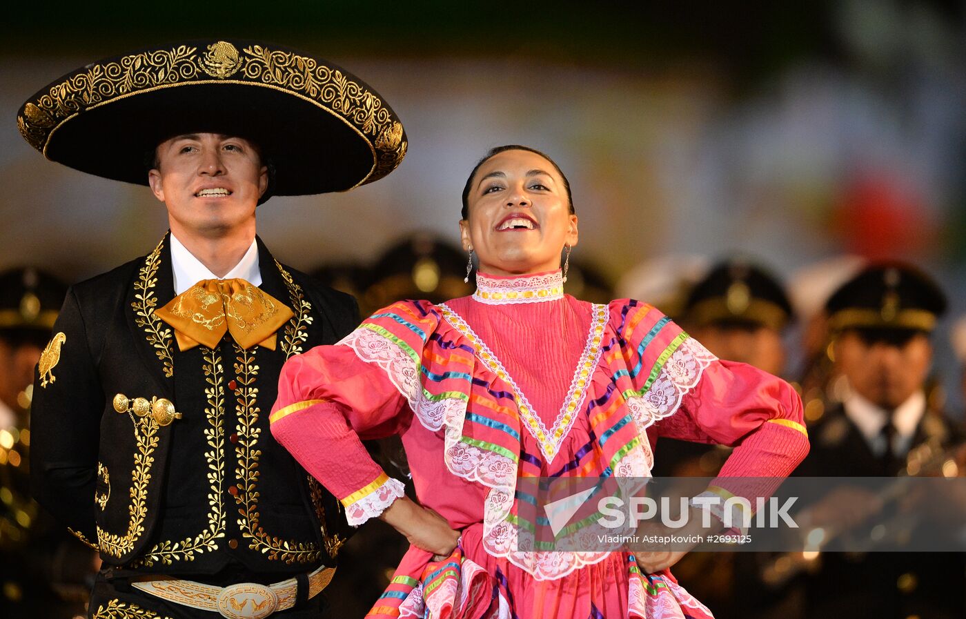 Final rehearsal of Spasskaya Tower festival's opening ceremony