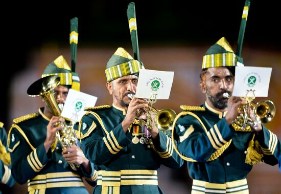 Final rehearsal of Spasskaya Tower festival's opening ceremony