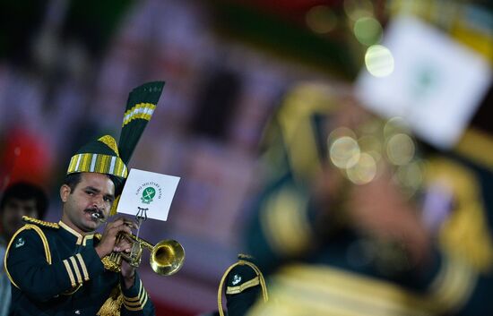 Final rehearsal of Spasskaya Tower festival's opening ceremony