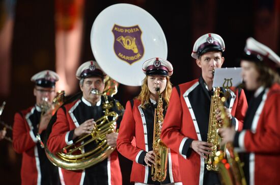 Final rehearsal of Spasskaya Tower festival's opening ceremony