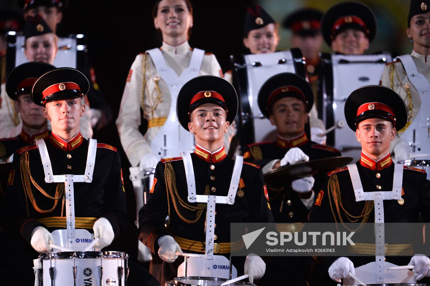 Final rehearsal of Spasskaya Tower festival's opening ceremony