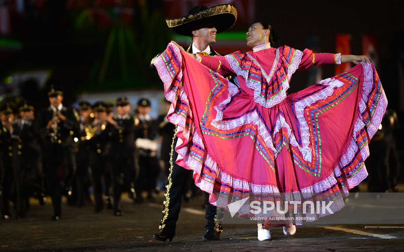 Final rehearsal of Spasskaya Tower festival's opening ceremony