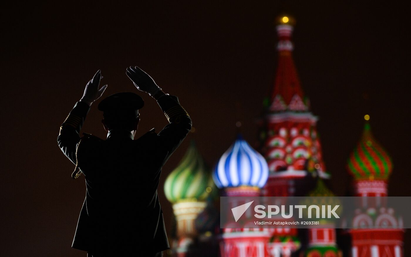 Final rehearsal of Spasskaya Tower festival's opening ceremony