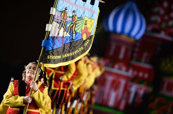 Final rehearsal of Spasskaya Tower festival's opening ceremony