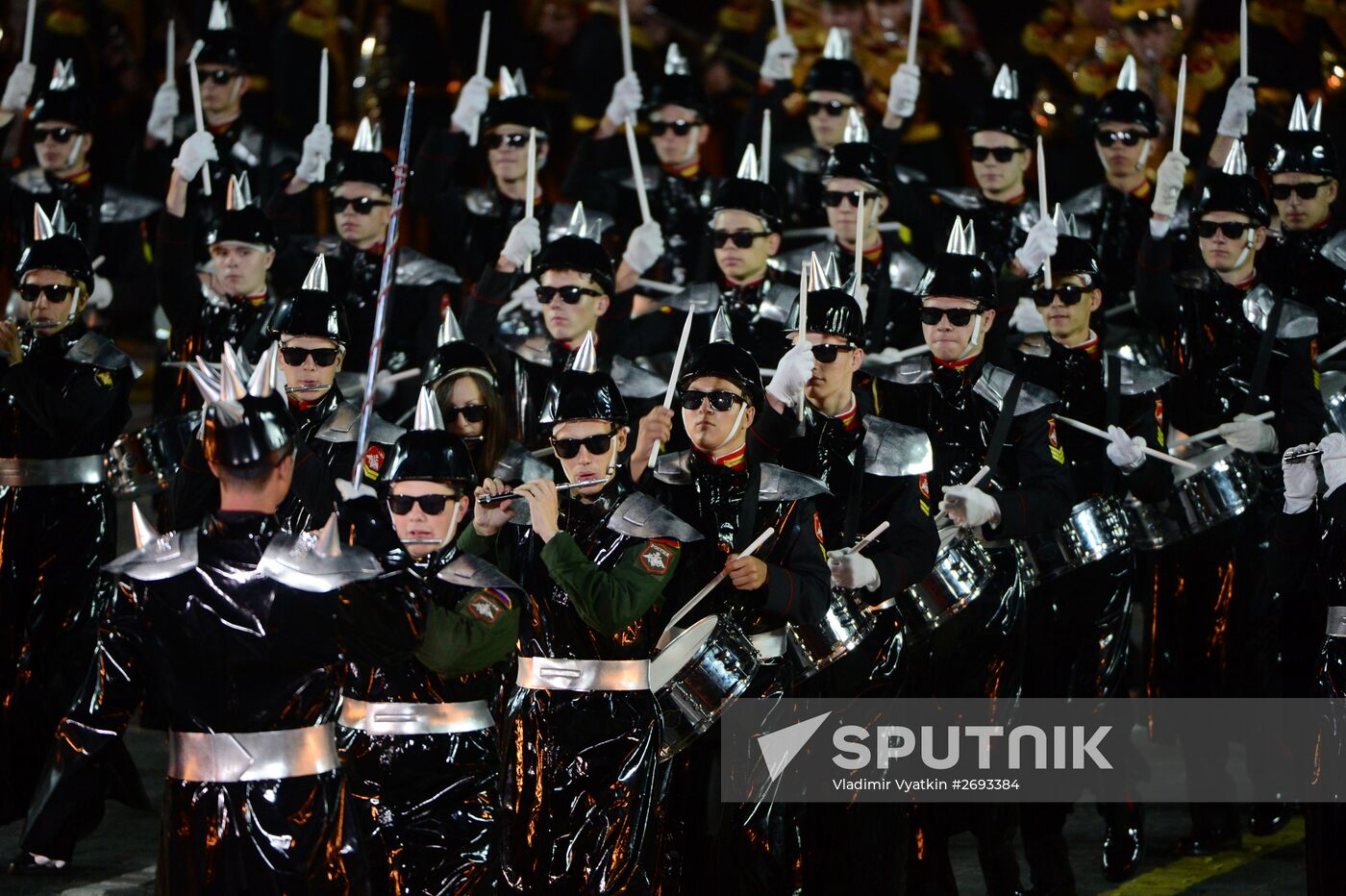 Final rehearsal of Spasskaya Tower festival's opening ceremony