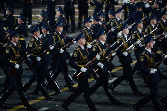 Final rehearsal of Spasskaya Tower festival's opening ceremony