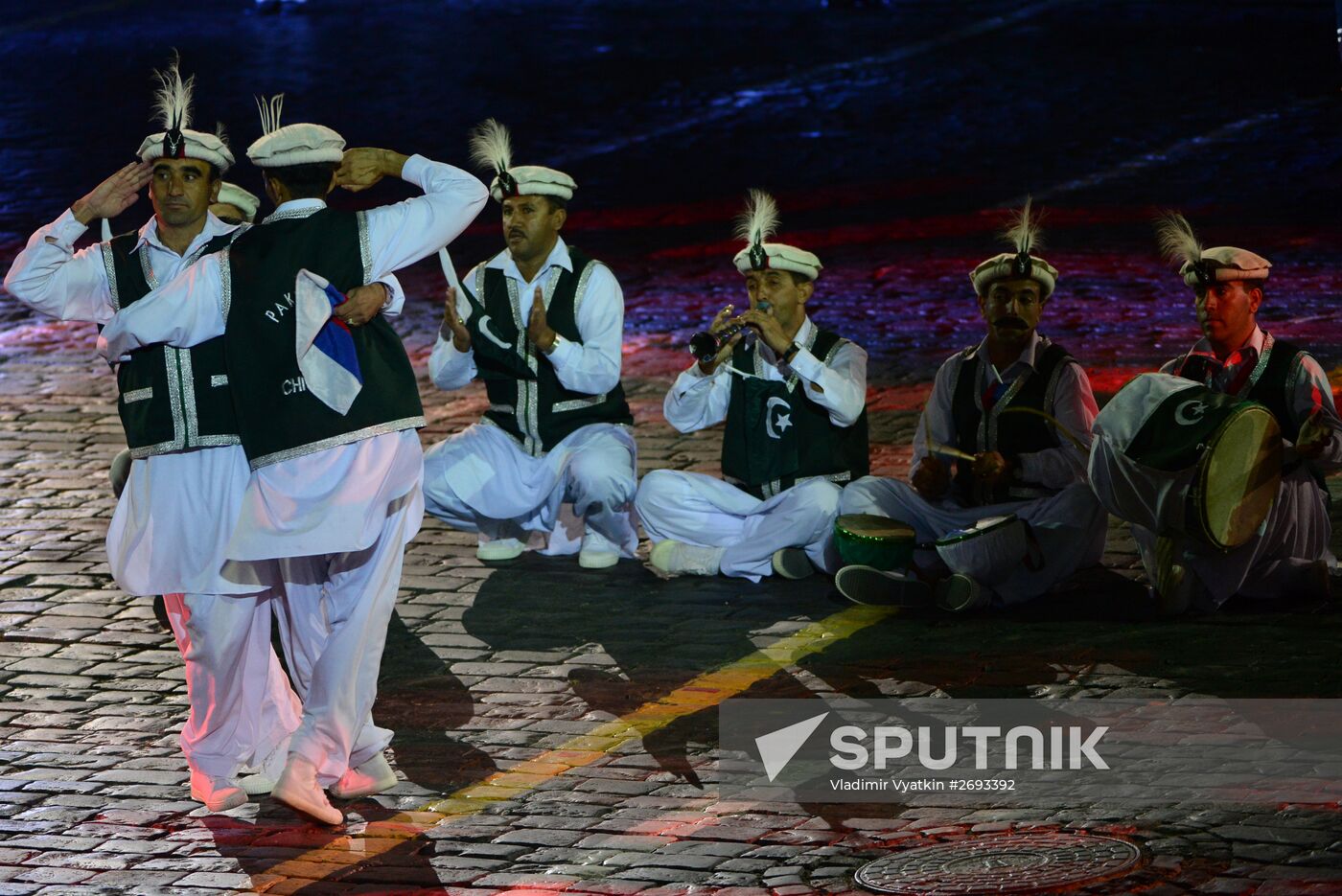 Final rehearsal of Spasskaya Tower festival's opening ceremony