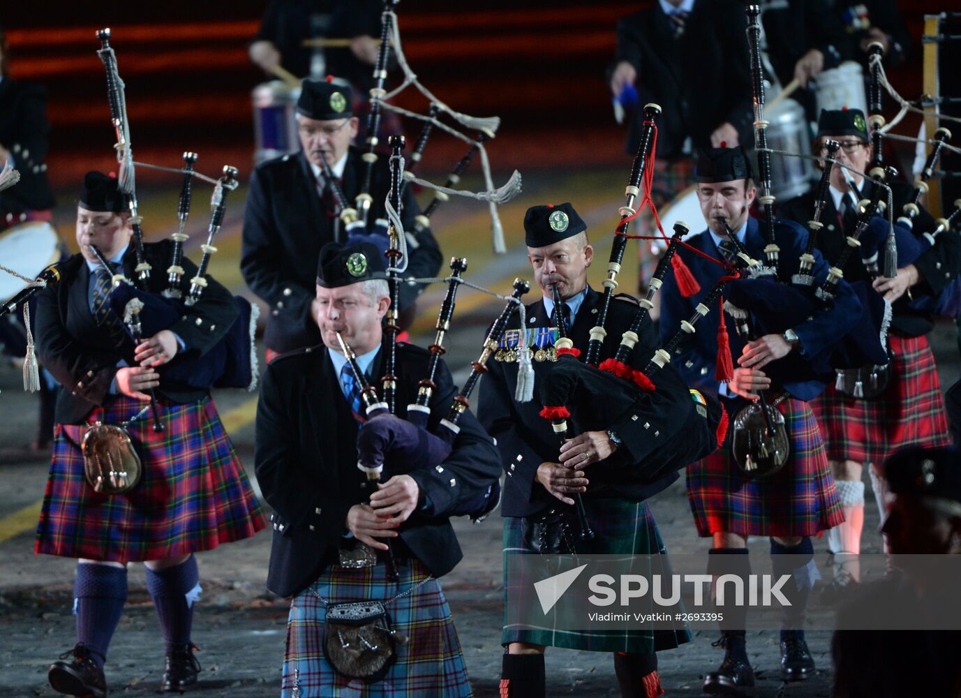 Final rehearsal of Spasskaya Tower festival's opening ceremony