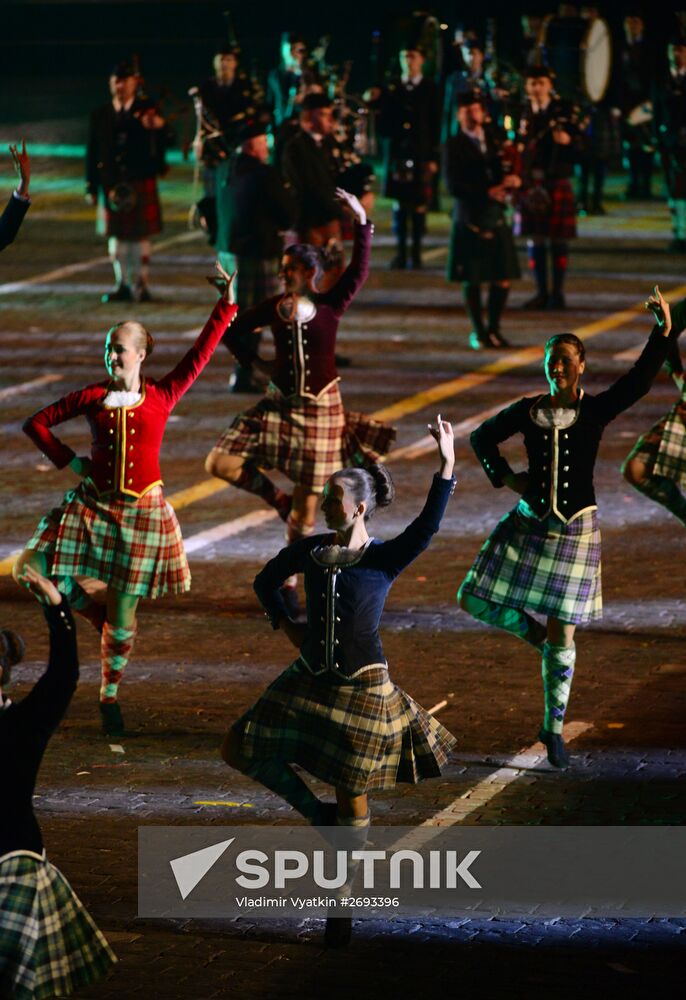 Final rehearsal of Spasskaya Tower festival's opening ceremony