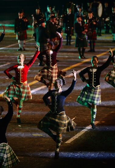 Final rehearsal of Spasskaya Tower festival's opening ceremony