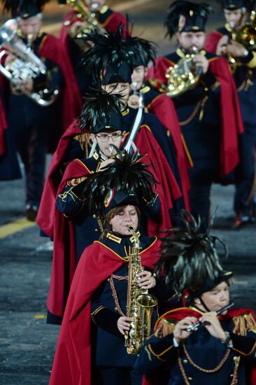 Final rehearsal of Spasskaya Tower festival's opening ceremony