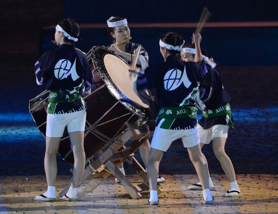 Final rehearsal of Spasskaya Tower festival's opening ceremony
