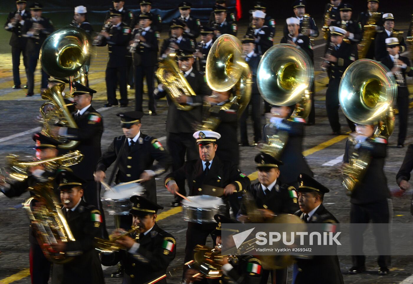 Final rehearsal of Spasskaya Tower festival's opening ceremony