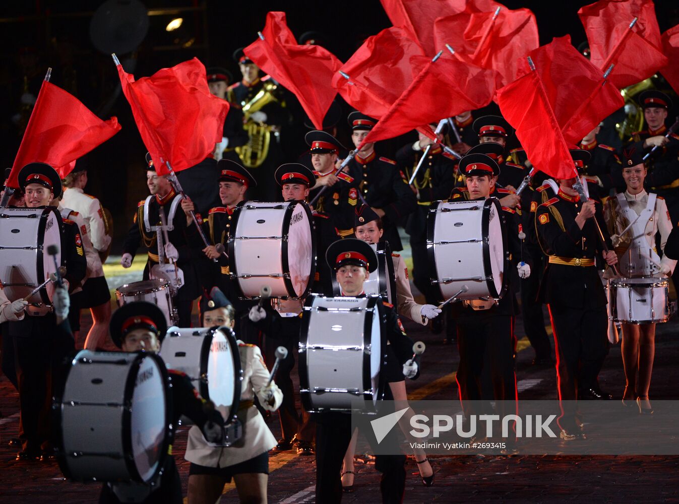 Final rehearsal of Spasskaya Tower festival's opening ceremony