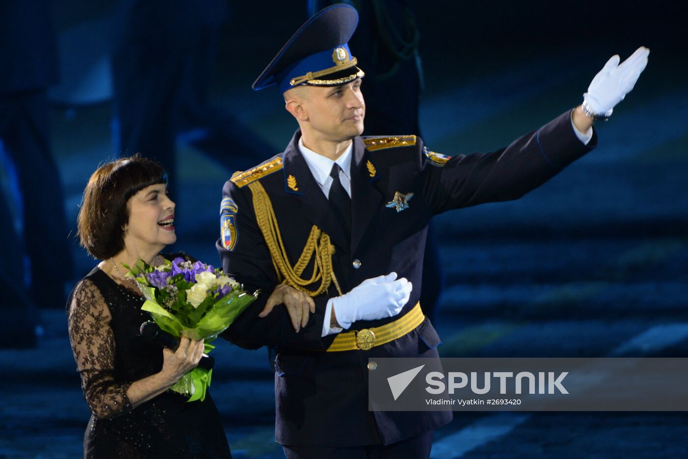 Final rehearsal of Spasskaya Tower festival's opening ceremony