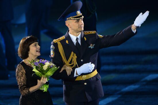 Final rehearsal of Spasskaya Tower festival's opening ceremony