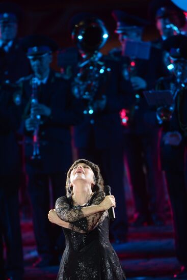 Final rehearsal of Spasskaya Tower festival's opening ceremony