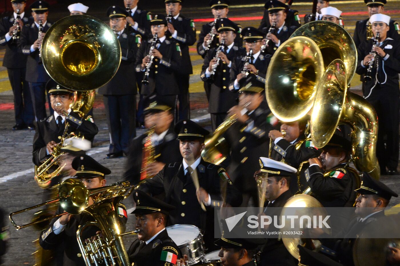 Final rehearsal of Spasskaya Tower festival's opening ceremony
