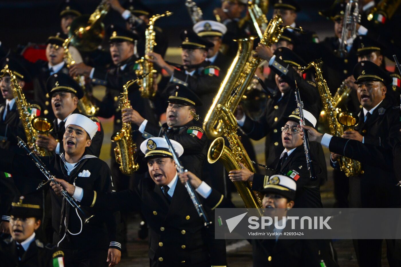 Final rehearsal of Spasskaya Tower festival's opening ceremony