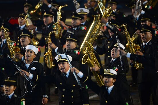 Final rehearsal of Spasskaya Tower festival's opening ceremony