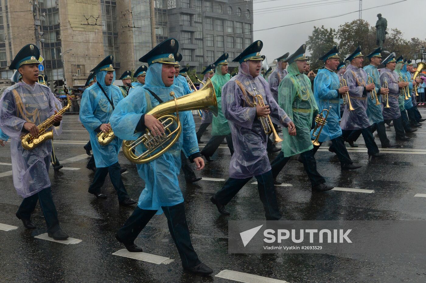 Opening ceremony of 2015 International Military Music Festival 'Spasskaya Tower'