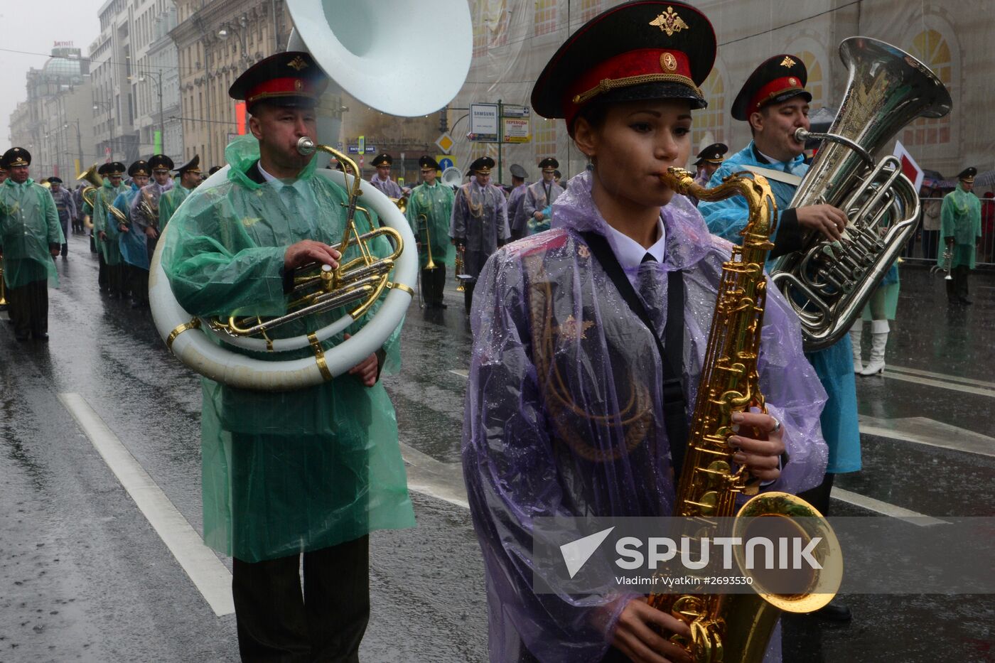 Opening ceremony of 2015 International Military Music Festival 'Spasskaya Tower'
