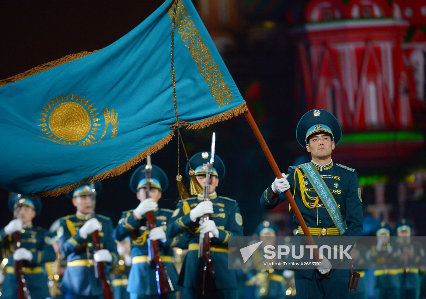 Final rehearsal of Spasskaya Tower festival's opening ceremony