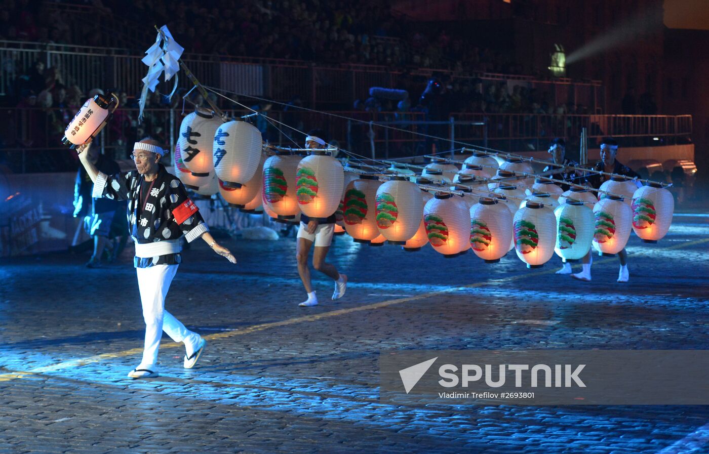 Final rehearsal of Spasskaya Tower festival's opening ceremony