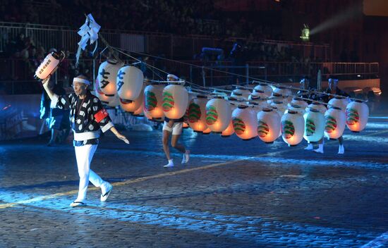Final rehearsal of Spasskaya Tower festival's opening ceremony