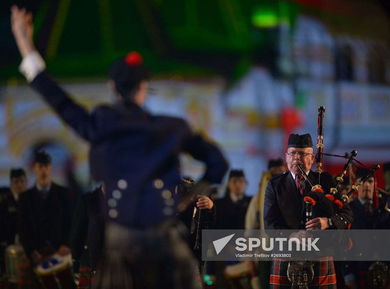 Final rehearsal of Spasskaya Tower festival's opening ceremony