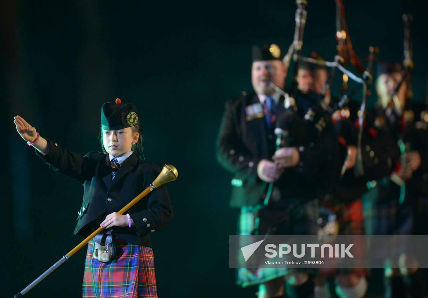 Final rehearsal of Spasskaya Tower festival's opening ceremony