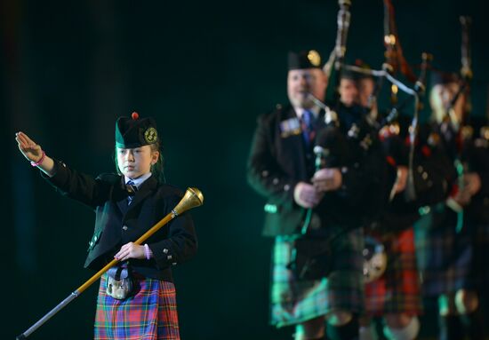 Final rehearsal of Spasskaya Tower festival's opening ceremony