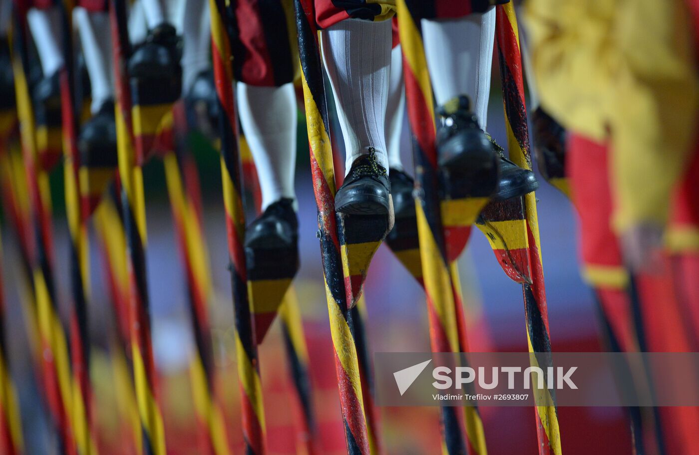 Final rehearsal of Spasskaya Tower festival's opening ceremony