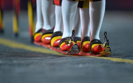 Final rehearsal of Spasskaya Tower festival's opening ceremony