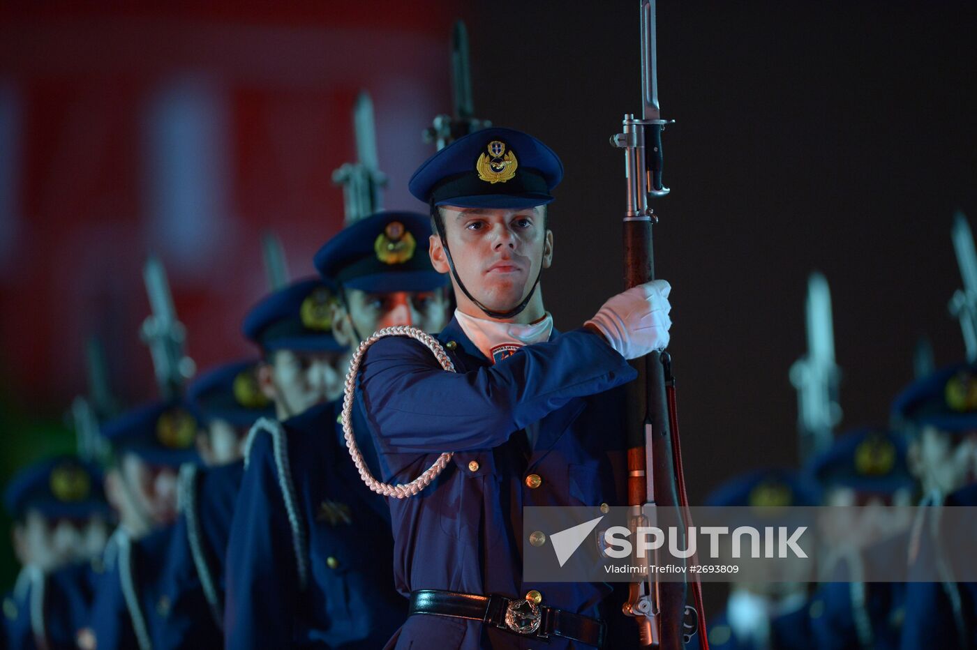 Final rehearsal of Spasskaya Tower festival's opening ceremony
