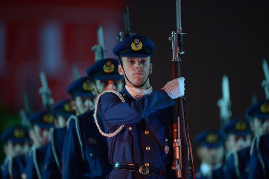 Final rehearsal of Spasskaya Tower festival's opening ceremony