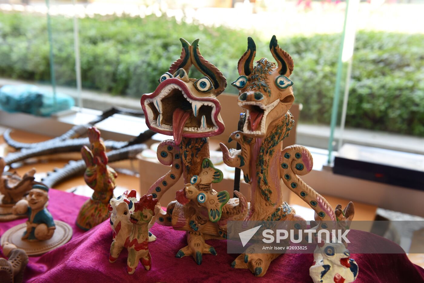 Folk arts fair in Dushanbe