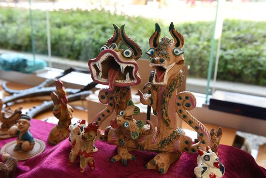 Folk arts fair in Dushanbe