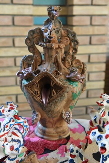 Folk arts fair in Dushanbe