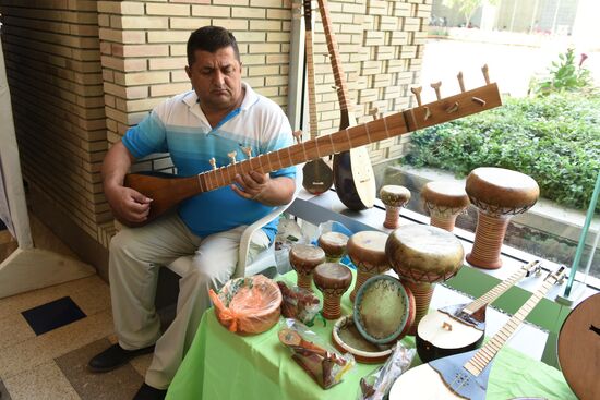 Folk arts fair in Dushanbe