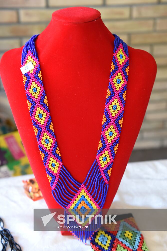 Folk arts fair in Dushanbe