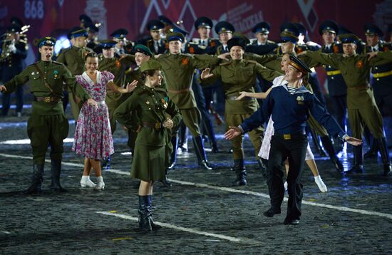 Opening of Spasskaya Tower International Military Music Festival