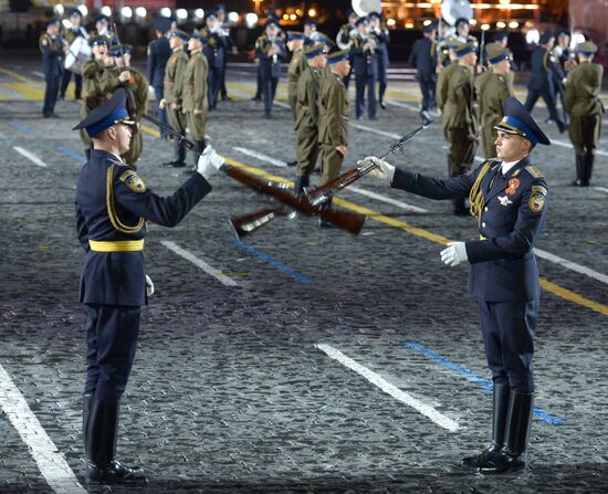 Opening of Spasskaya Tower International Military Music Festival