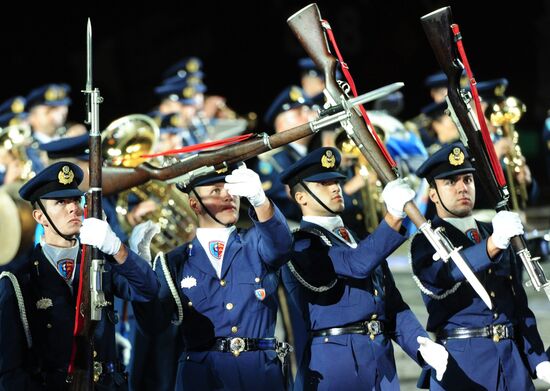 Opening of Spasskaya Tower International Military Music Festival