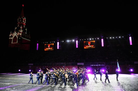 Opening of Spasskaya Tower International Military Music Festival