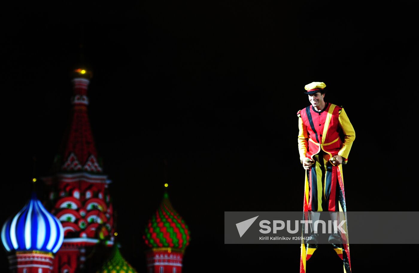 Opening of Spasskaya Tower International Military Music Festival