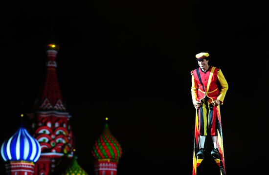 Opening of Spasskaya Tower International Military Music Festival