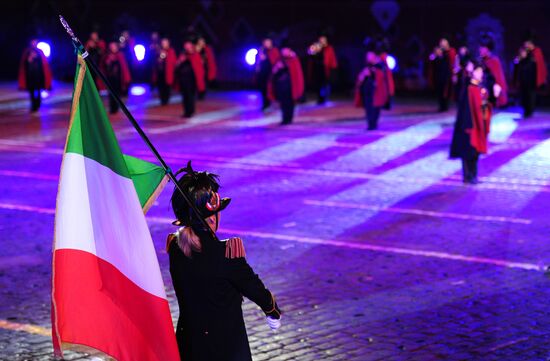 Opening of Spasskaya Tower International Military Music Festival