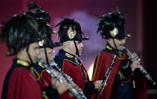 Opening of Spasskaya Tower International Military Music Festival