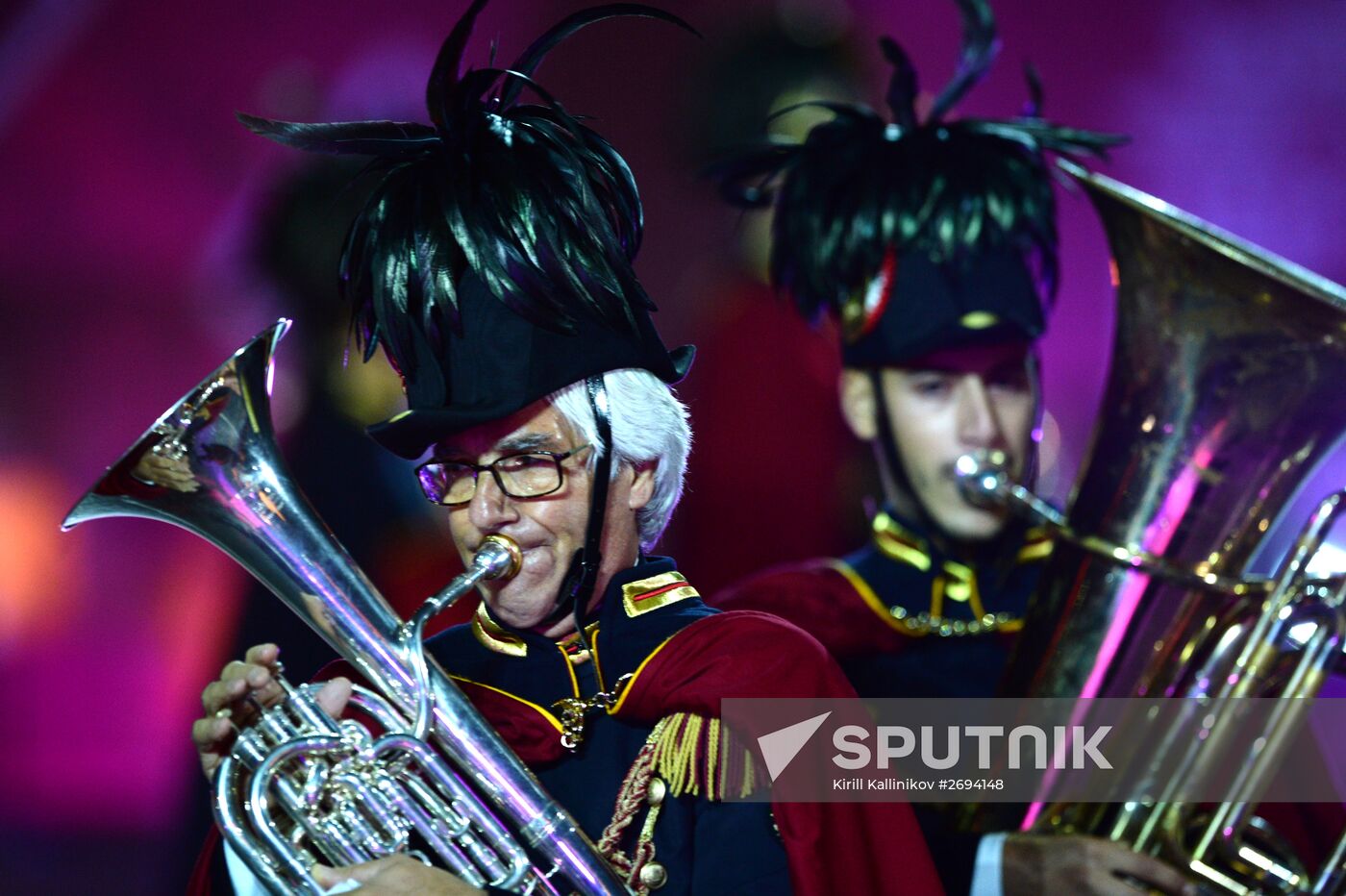 Opening of Spasskaya Tower International Military Music Festival